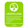 Logo de GREENGUARD gold